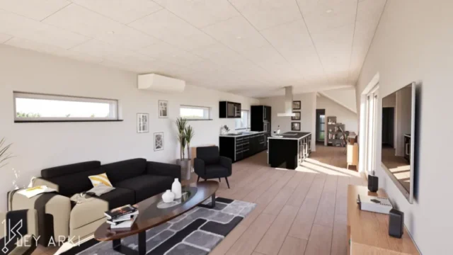 key-arki-sommerhus-tilbygning-stue-opholdsrum